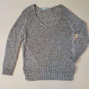 Maurices Women's Deep V-neck Long Sleeve Drop-tail Sweater